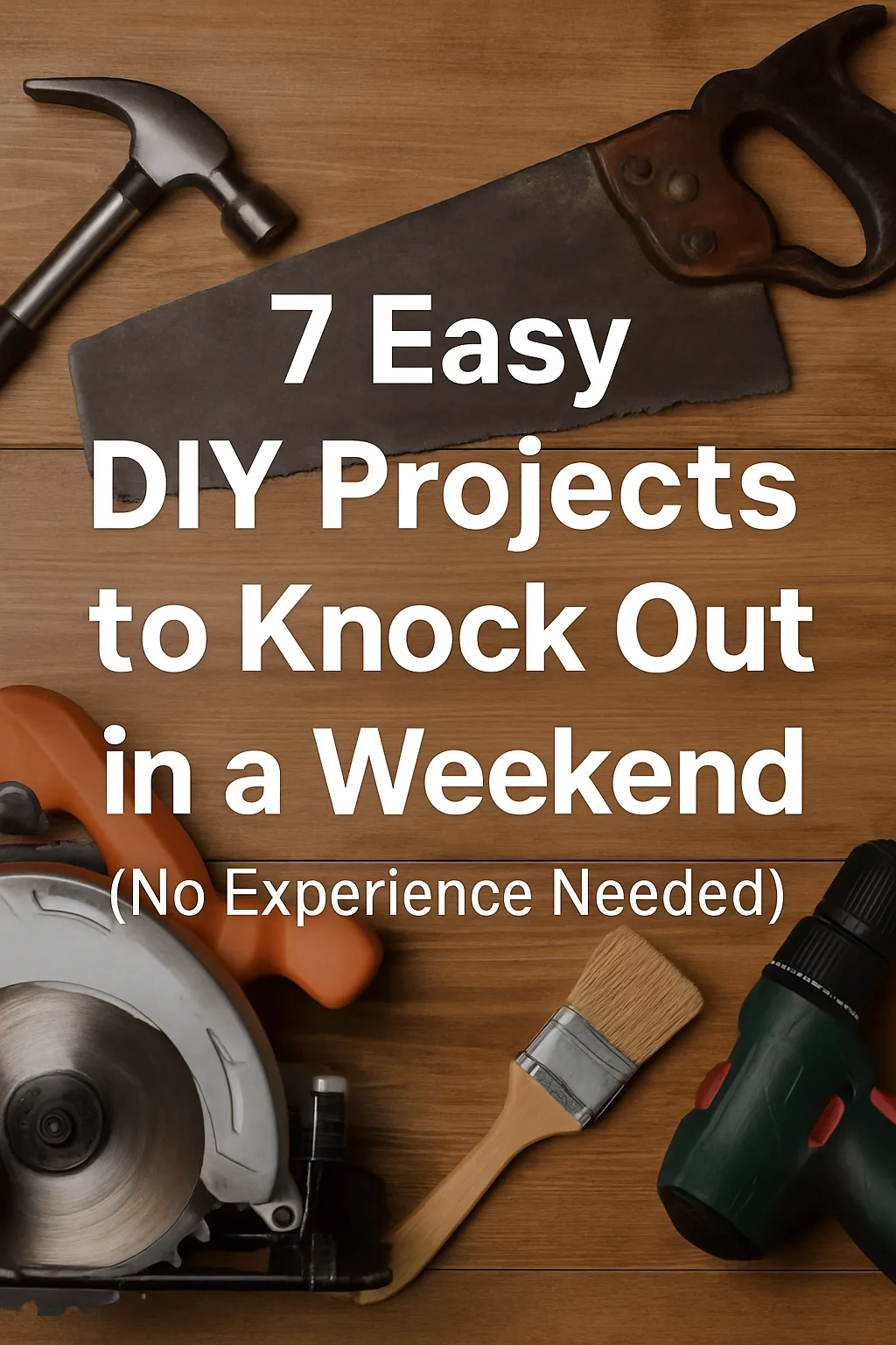 7 easy DIY projects you can finish in a weekend — including painting, cabinets, garage upgrades, and outdoor fixes