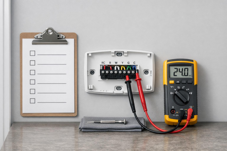 DIY Thermostat Testing Checklist
