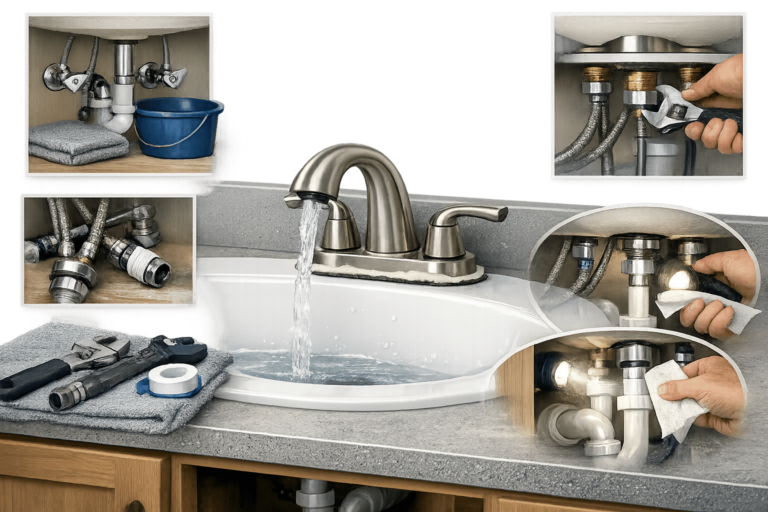 How to Install a Bathroom Faucet Step-by-Step