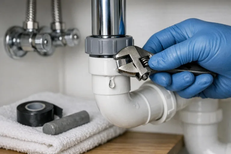 How to Fix Leaky Pipes Under Sink
