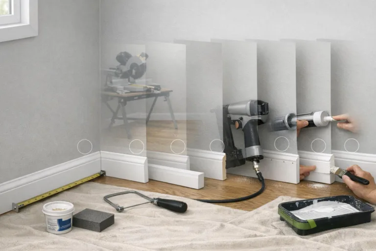 How to Install Baseboards Step-by-Step